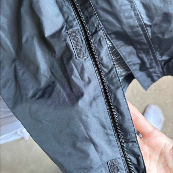 Black Columbia Windbreaker Jacket Omni-shield Size 14/16 Zip Up XL - Picture 9 of 16